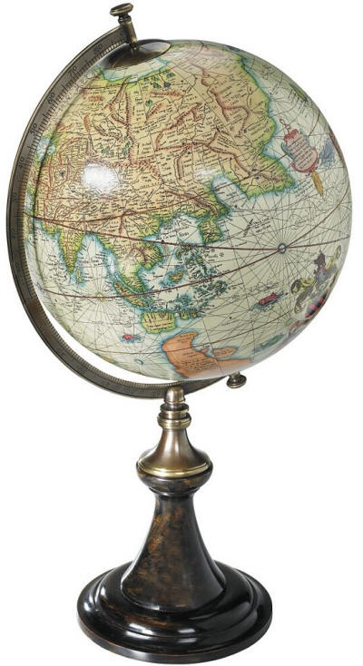 Mercator desktop world globe