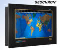 Geochron clock map