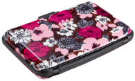RFID credit card case with flowers