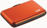 Orange RFID credit card case