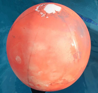 Venus large inflatable globe