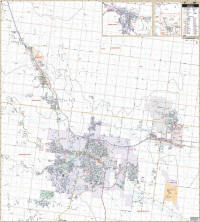 Rapid City Sout Dakota Wall Map
