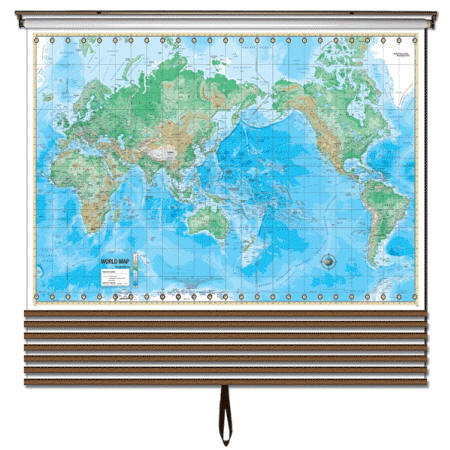 World wall map set