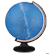 star constellations illuminated desktop globe 