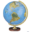 world globe lamp