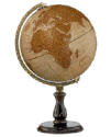 leather world globe
