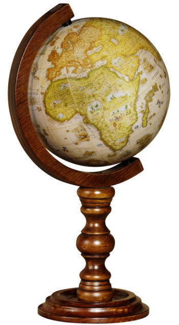 Cabot Coronelli Replogle Desktop World Globe