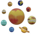 Solar System Inflatable Globes Set