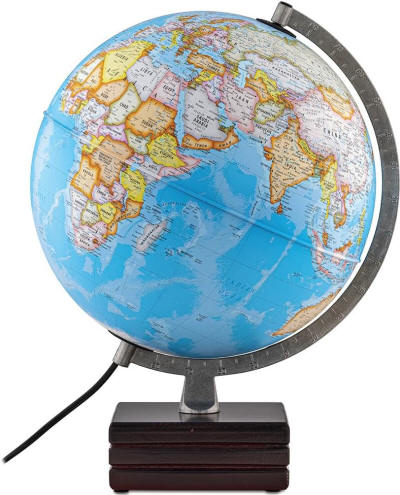 Aviator world globe illuminated
