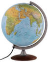 Tactile Relief Desktop World Globe