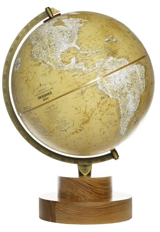 Chicago limited edition dekstop world globe